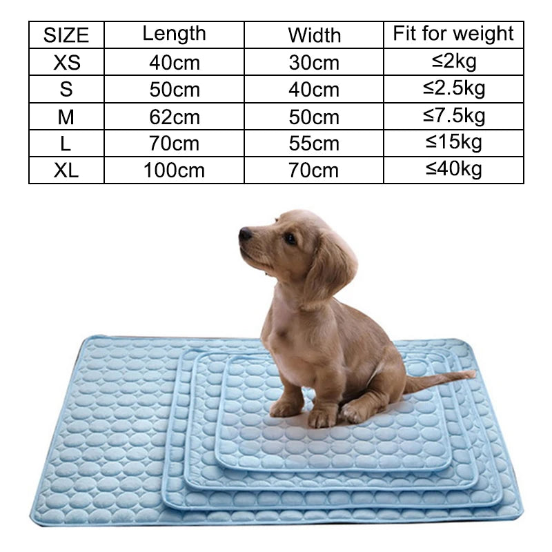 DogMom Arctic Breeze™ Selbstkühlende Haustiermatte