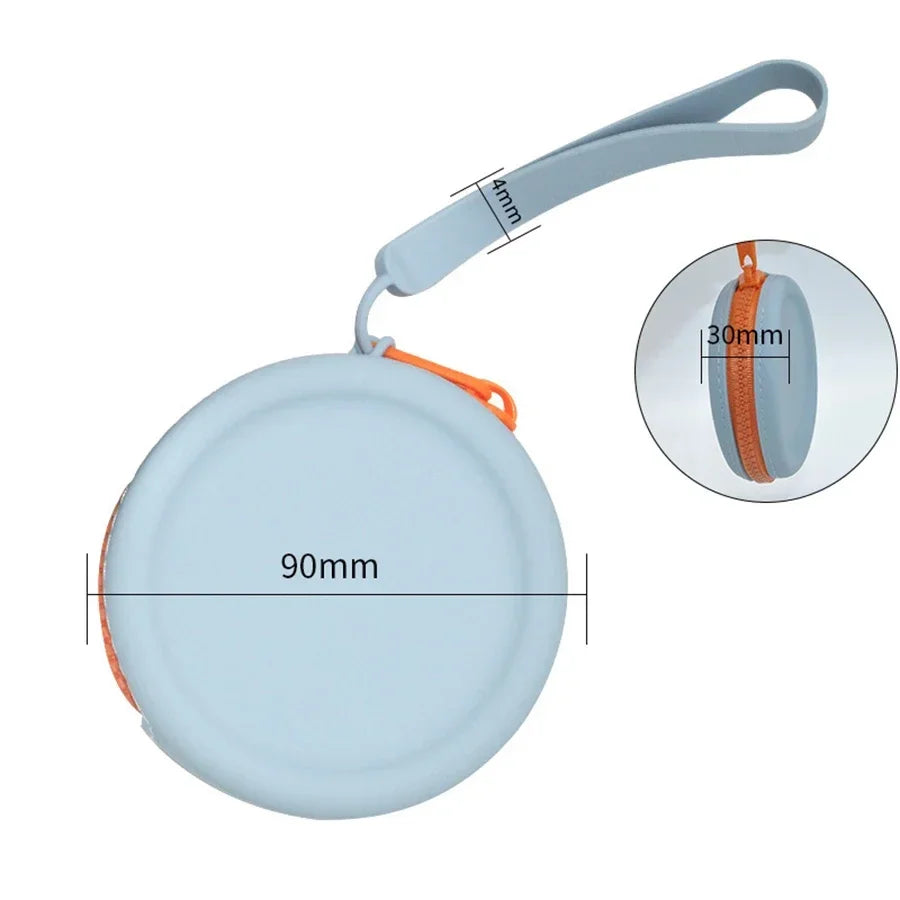 Minimalistische, wasserdichte Leckerli-Beuteltasche aus Silikon