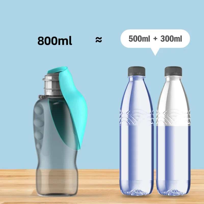 🐾 DogMom™ 800ml Tragbare Hundetrinkflasche