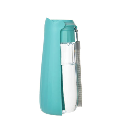 Premium faltbarer, auslaufsicherer Haustier-Trinkflasche